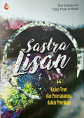 SASTRA LISAN : kajian Teori dan Penerapannya dalam Penelitian