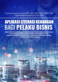 APLIKASI  LITERASI KEUANGAN BAGI PELAKU BISNIS
