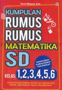 KUMPULAN RUMUS MATEMATIKA SD