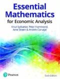 ESSENTIAL MATHEMATICS FOR ECONOMIC ANALYSIS. Sixth Edition