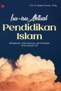 ISU-ISU AKTUAL PENDIDIKAN ISLAM : Manajemen, Kritik Keilmuan, dan Penelitian di Era Society 5.0