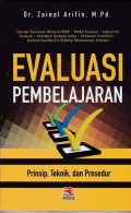 EVALUASI PEMBELAJARAN : Prinsip, Teknik dan Prosedur
