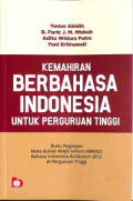 KEMAHIRAN BERBAHASA INDONESIA UNTUK PERGURUAN TINGGI