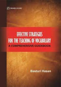 EFFECTIVE STRATEGIES FOR THE TECHING OF VOCABULARY