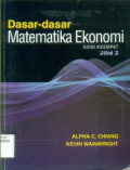 DASAR-DASAR MATEMATIKA EKONOMI JILID 2