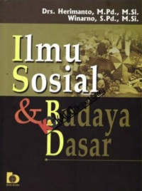 Image of ILMU SOSIAL & BUDAYA DASAR